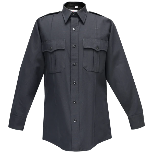 Flying Cross Command 100% Polyester Men's Long Sleeve Shirt w/ Zipper
