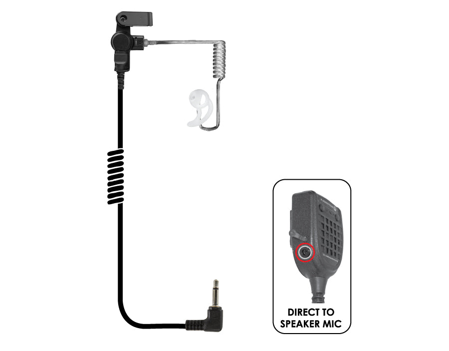 Fox Listen Only Tube Earpiece